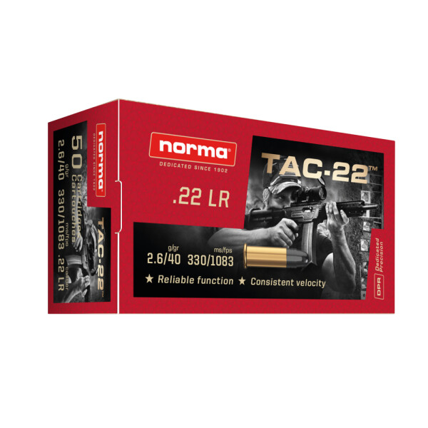 Norma .22LR TAC22